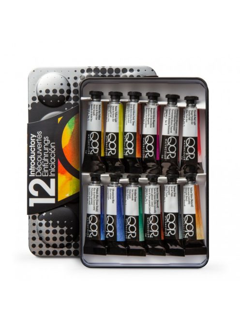 Akvarell festék készlet QoR 12x5ml alap