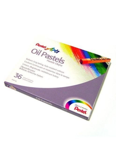 Pentel olajpasztell kerek 36 db