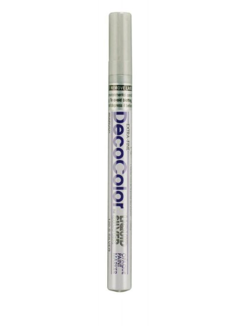 Vékony lakk marker ezüst
