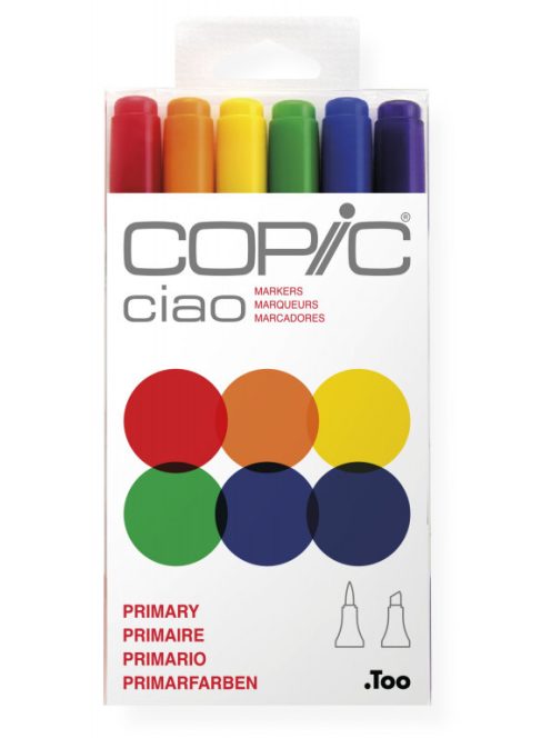 Copic Ciao készlet 6 db-os Primary