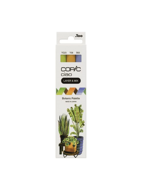 Copic Ciao 3 darabos botanikus szett