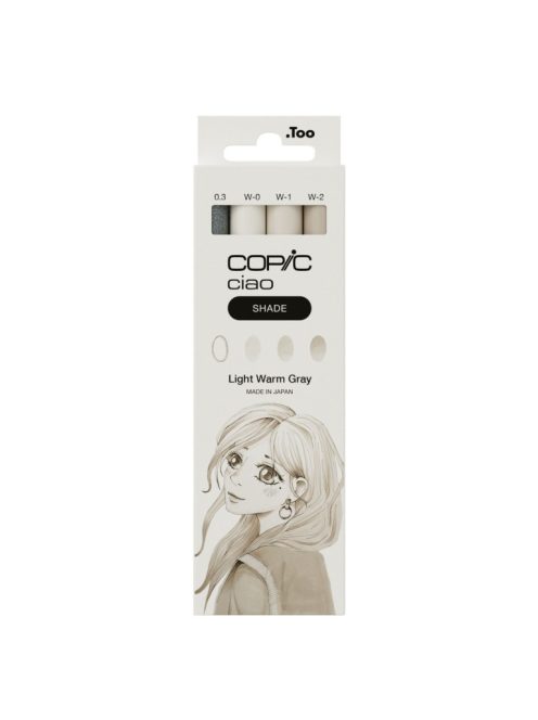 Copic Ciao 4 darabos szett, Világos/Meleg ernyő