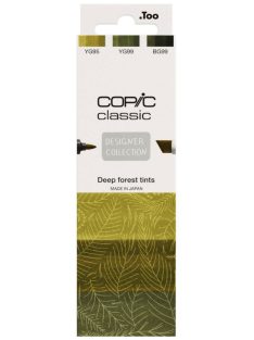  Copic Classic marker készlet, 3 db-os, mély erdő árnyalatú