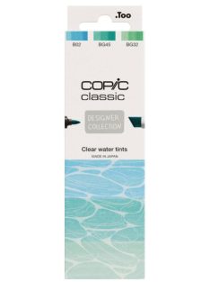   Copic Classic marker készlet, 3 db-os, víztiszta árnyalatok