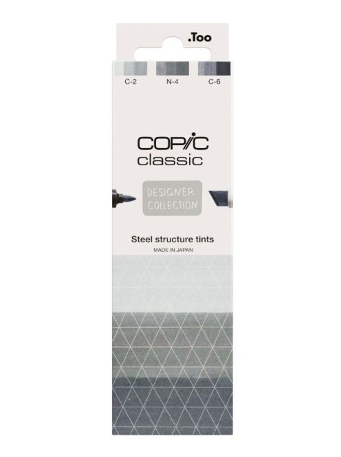 Copic Classic 3 db-os acélszerkezeti színező marker készlet