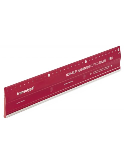 Fém vonalzó Transotype 30 cm-hez