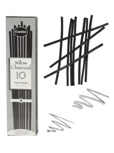 Természetes szén bevonatok 10 db vékony 3-4 mm