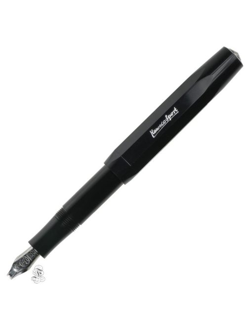 Kaweco kalligráfiai töltőtoll, fekete színben