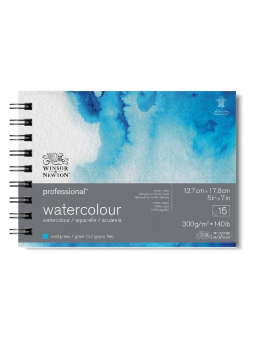 Akvarell tömb W&N Professional CP 300g 13x18cm