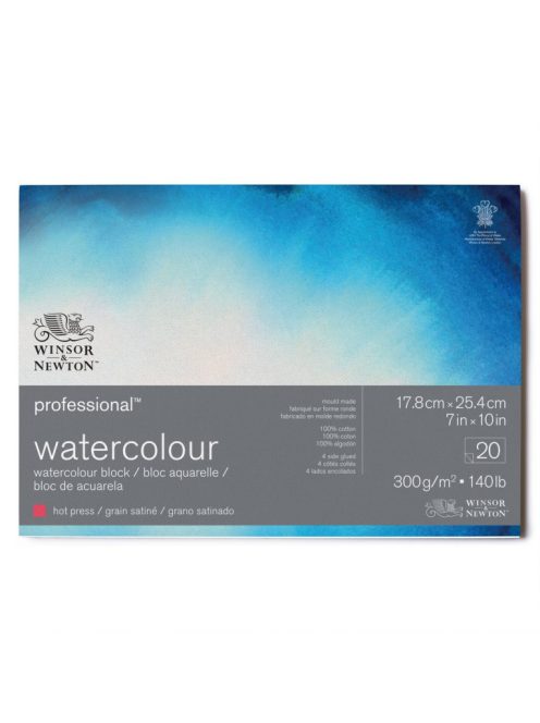 Akvarell tömb W&N Professional HP 300g 18x26cm