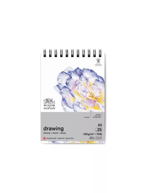 Vázlattömb W&N Drawing pad sima A5 150g