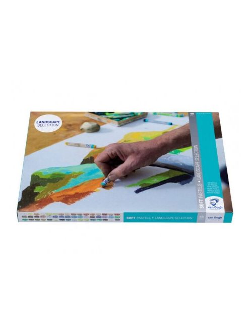 Van Gogh szárazpasztell készlet 48 darabos Tájkép