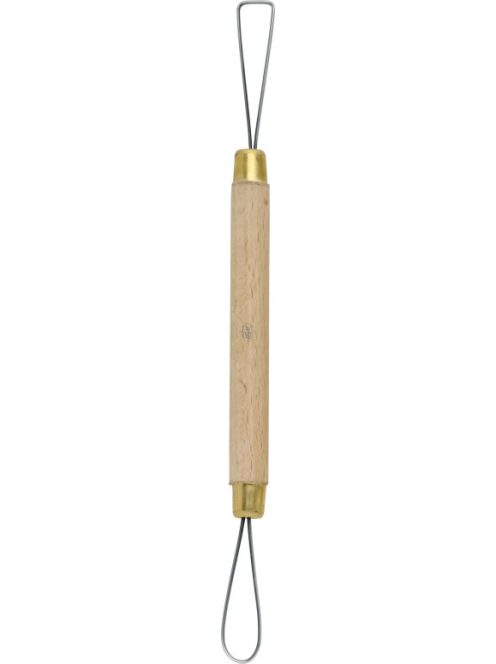 Kétoldalas drótgyűrű 20cm F06 - csepp és kisebb háromszög