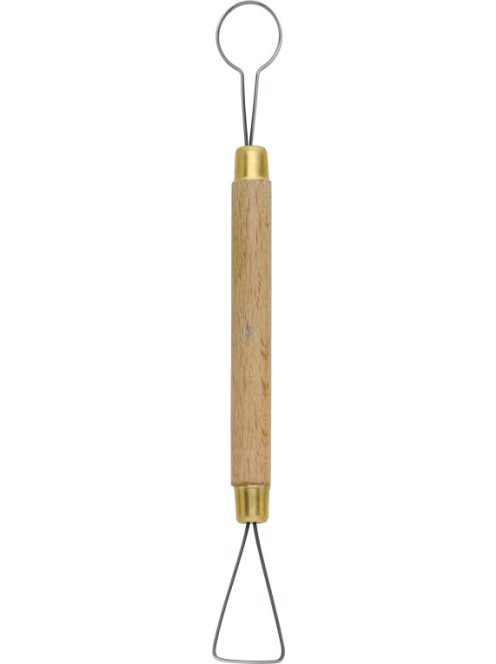 Kétoldalas drótgyűrű 20cm F01 - kerek és háromszög alakú