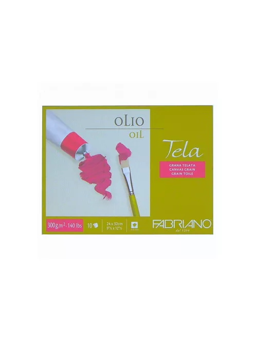 Pad with canvas Fabriano Tela 24x32cm
