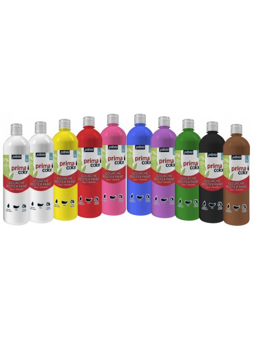Tempera iskolai színek Pébéo 10x1l