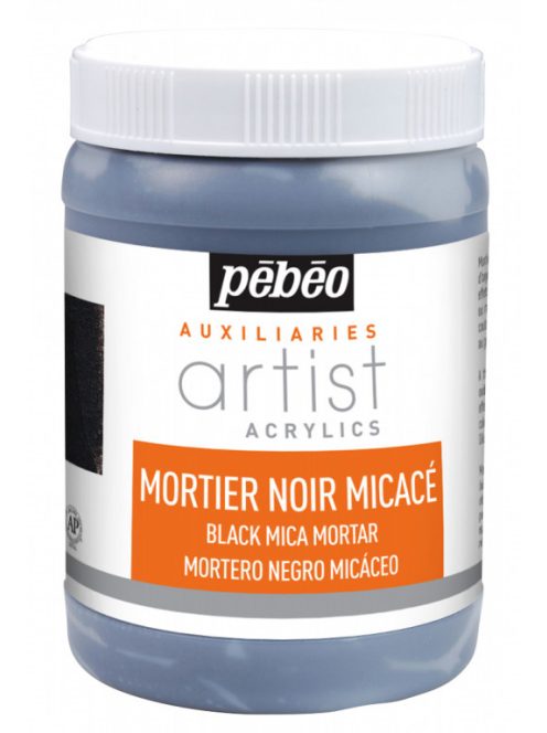 Pébéo strukturáló paszta 250ml – fekete