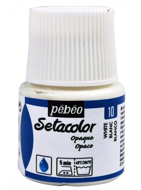 Setacolor textilfesték 45 ml - 10 titánfehér