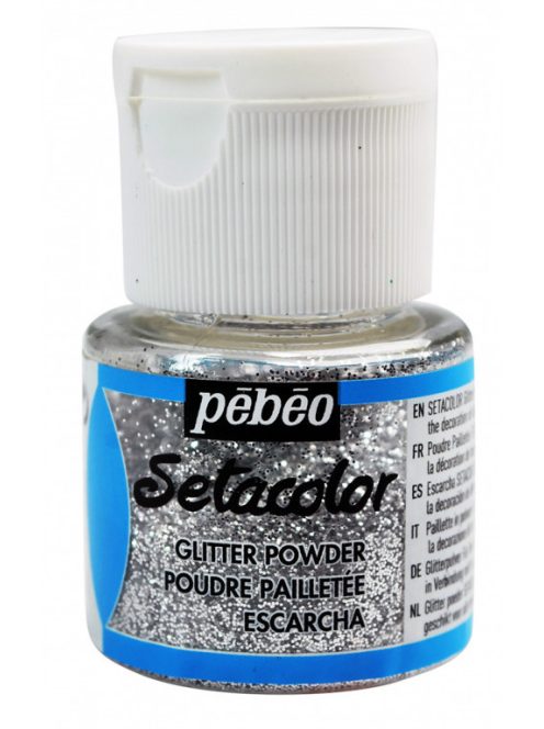 Setacolor csillámpor 10g - ezüst