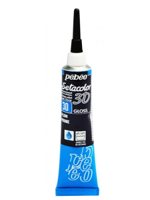 Setacolor 3D kontúr textilhez 20ml - fekete