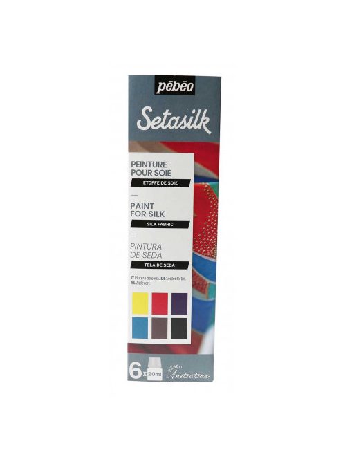 Selyemfesték készlet Setasilk 6x20ml
