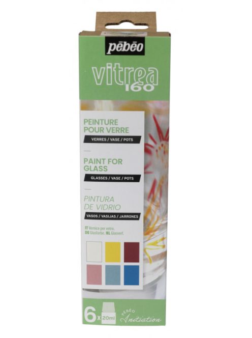 Vitrea üvegfesték készlet 6x20ml