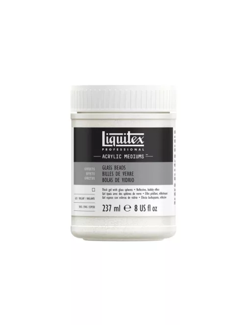 Strukturáló gél Liquitex 237 ml üveg gyöngyök