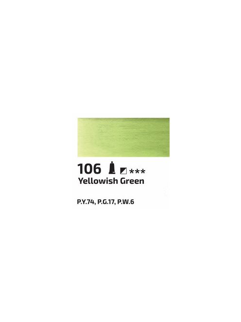 Olajfesték Rosa 45ml – 106 sárgászöld