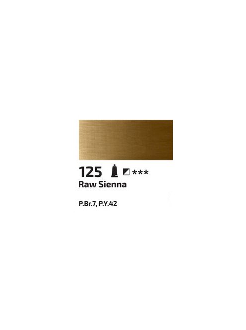 Olajfesték Rosa 45ml – 125 natúr sienna