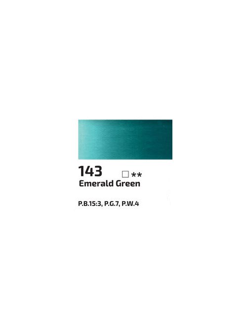 Olajfesték Rosa 45ml – 143 smaragdzöld