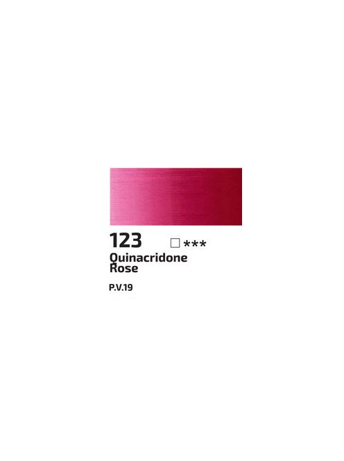 Olajfesték Rosa 45ml – 123 rózsaszín quinakridon