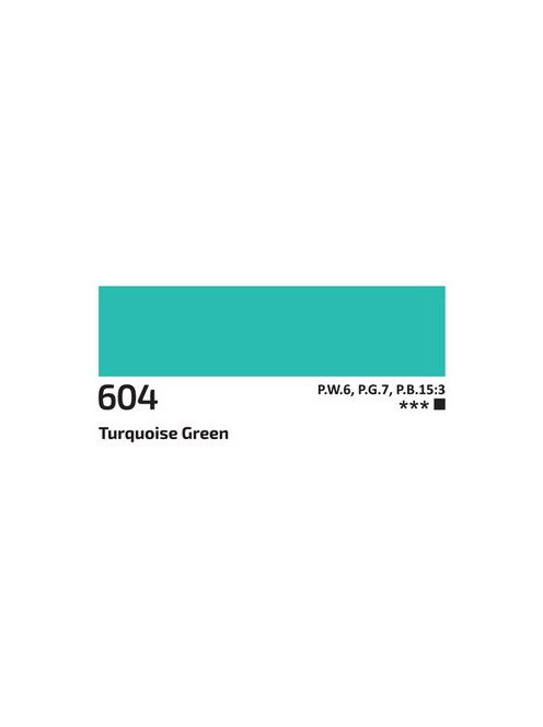 Akrilfesték Rosa 60ml – 604 türkizzöld