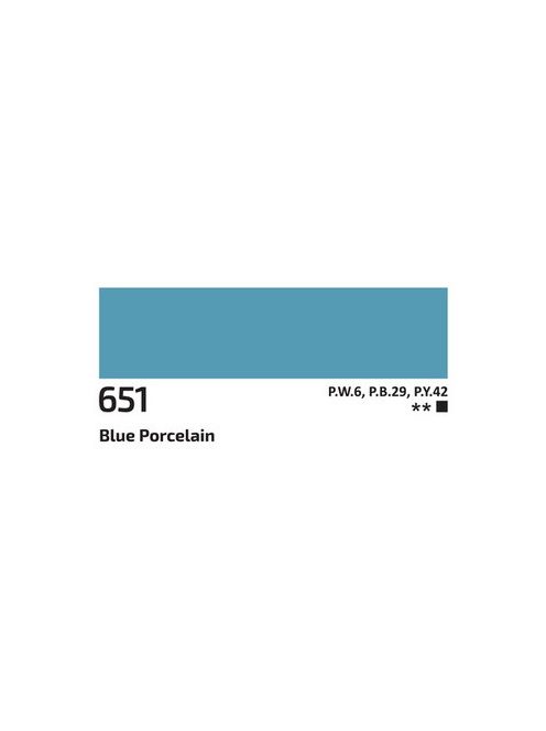 Akrilfesték Rosa 60ml – 651 kék porcelán