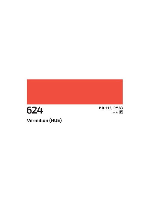 Akrilfesték Rosa 60ml – 624 élénkpiros
