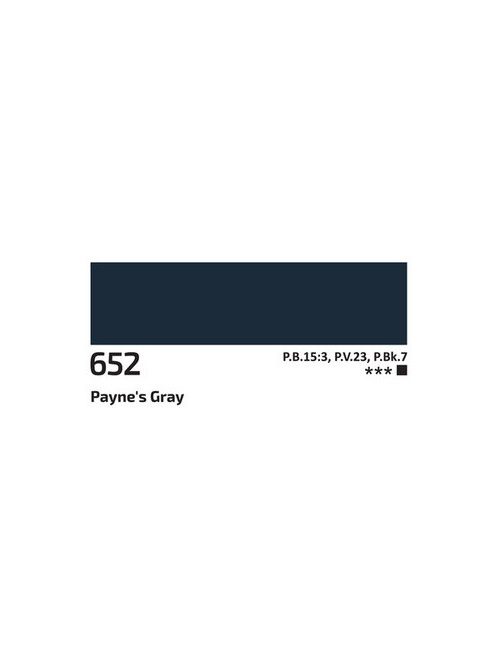 Akrilfesték Rosa 60ml – 652 paynes szürke