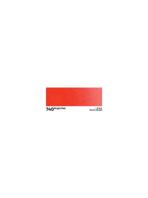 Akvarell festék Rosa 10ml – 740 élénkpiros