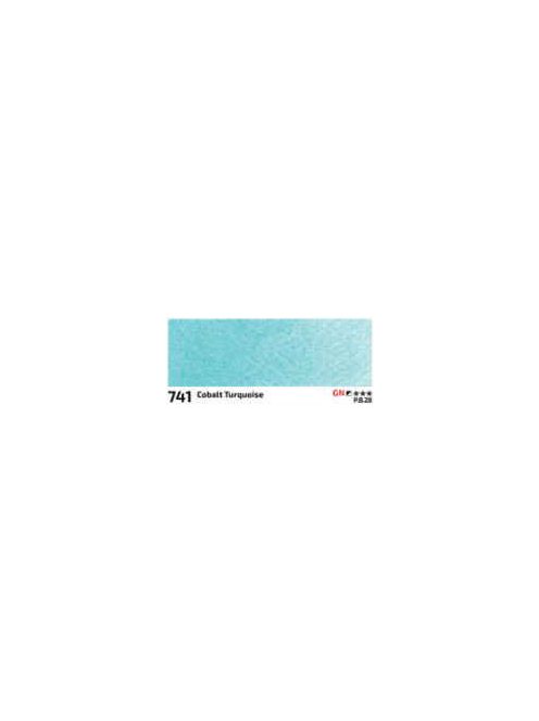 Akvarellfesték Rosa 10ml – 741 kobalt türkiz