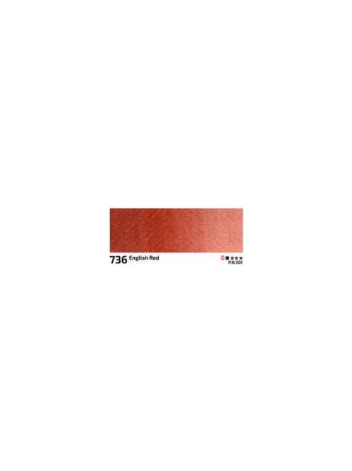 Akvarellfesték Rosa 10ml – 736 angol piros