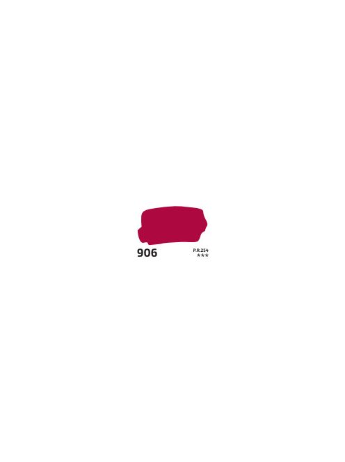 Gouache festék Rosa 200ml – 906 piros