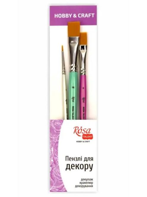 Ecsetkészlet Rosa Talent 3. sz.