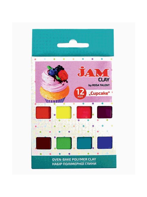 Rosa Talent polimer anyag – 12x20g Cupcake szett