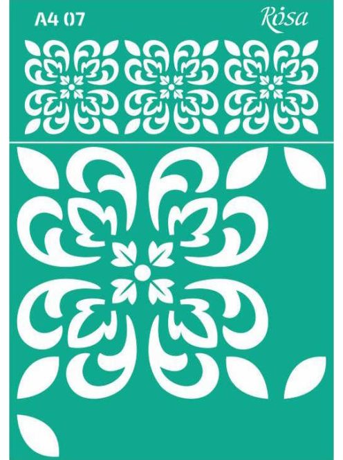 Ismételhető öntapadós sablon A4 – 07