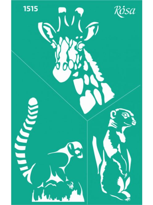 Ismételhető öntapadós sablon 13x20cm – 1515