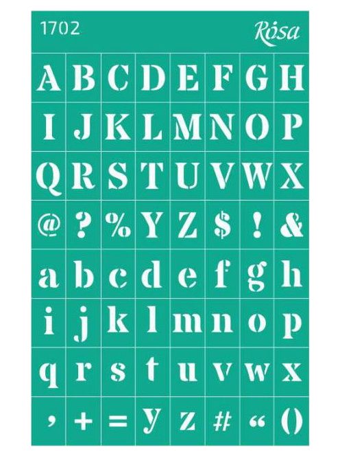 Ismételhető öntapadós sablon 13x20cm – 1702