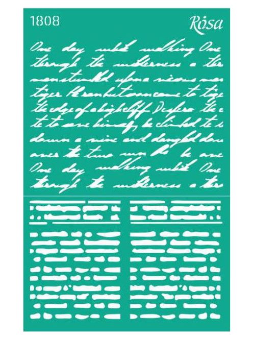 Ismételhető öntapadós sablon 13x20cm – 1808