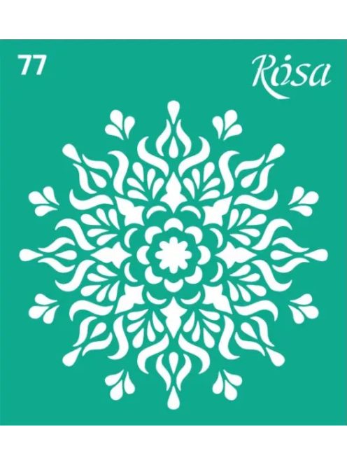 Ismételhető öntapadós sablon 9x10cm – 77