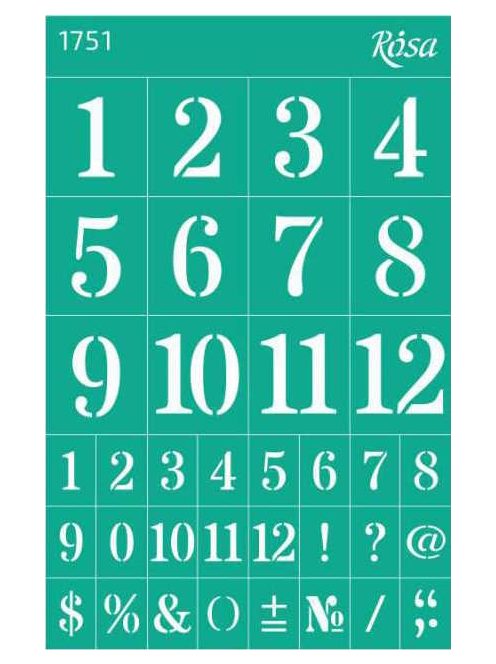 Ismételhető öntapadós sablon 13x20cm – 1751
