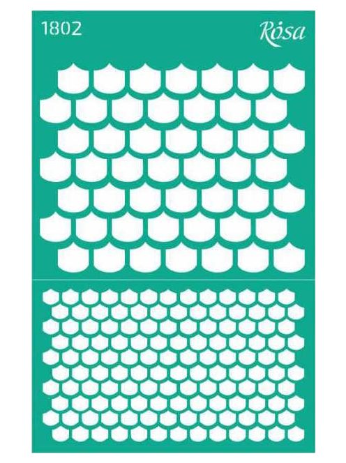 Ismételhető öntapadós sablon 13x20cm – 1802