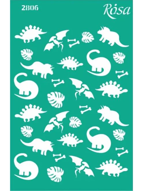 Ismételhető öntapadós sablon 13x20cm – 2806