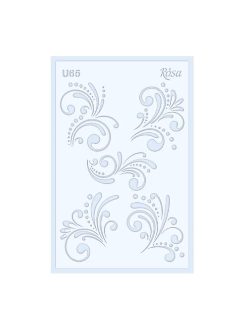 Stencil Rosa 0.5mm 13x20cm – U65